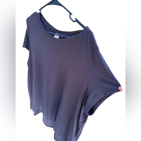 Athleta Navy T-Shirt-Size XL - Picture 2 of 5